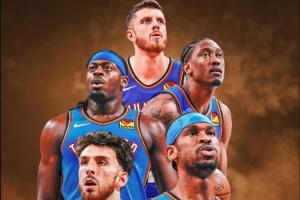 联盟第一战绩！雷霆五大核心本赛季仅合体42分钟！