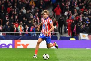 世体：马竞中场略伦特很可能缺席接下来对赫塔费的比赛