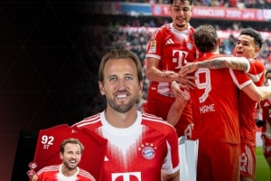 4场7球1助攻，德甲官方：凯恩当选联赛2月份最佳球员