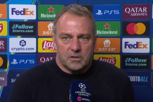 弗里克：我们下半场做得很好掌控了比赛，拉菲尼亚总在推动球队