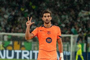 世体：费兰本轮战巴列卡诺有望取代莱万首发，他将努力打破进球荒