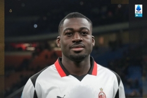 1进球3关键传球！福法纳当选米兰3-2都灵一役全场最佳