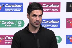 阿尔特塔:失冠难以接受因为我们太渴望了,曼城捧杯并没有激励我