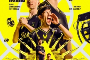 三连冠！ropz狂轰65杀 小蜜蜂横扫NAVI 勇夺BLAST鹿特丹冠军